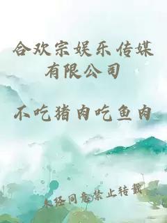 合歡宗娛樂傳媒有限公司