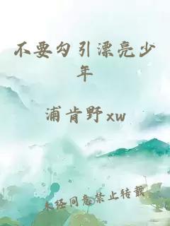 不要勾引漂亮少年